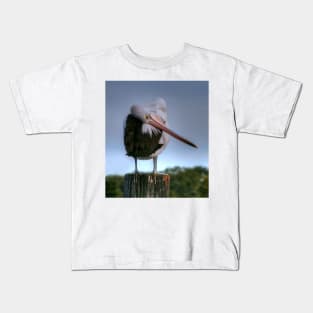 Bashful Pelican Kids T-Shirt